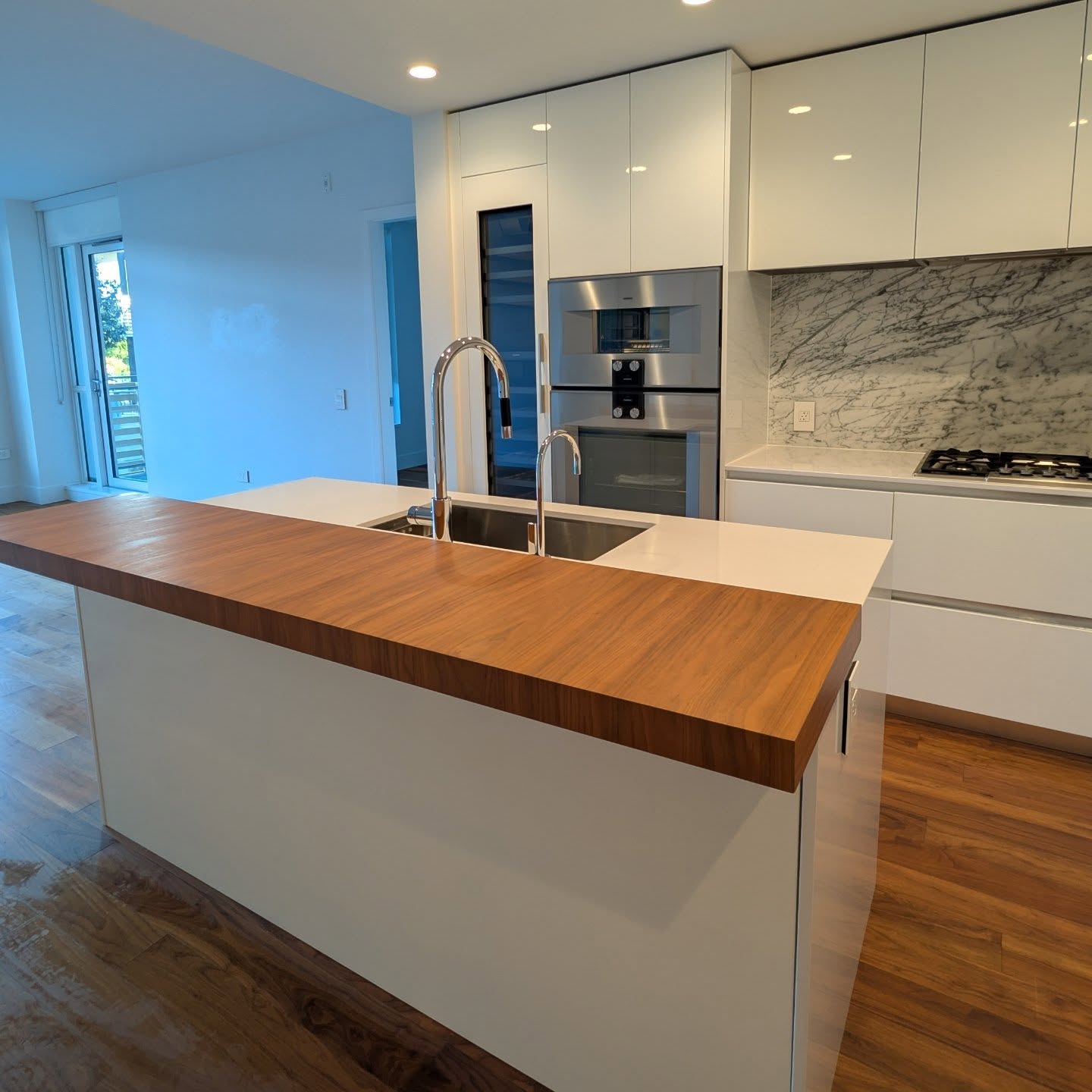 Kitchen after cleaning